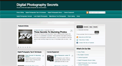 Desktop Screenshot of digitalphotographysecrets.com